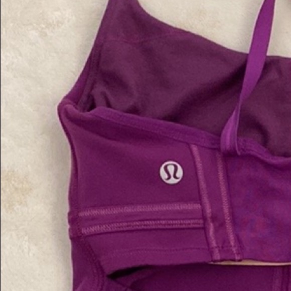 🎉 HOST PICK 🎉 Lululemon Purple Tank, Size 6 - Picture 3 of 4